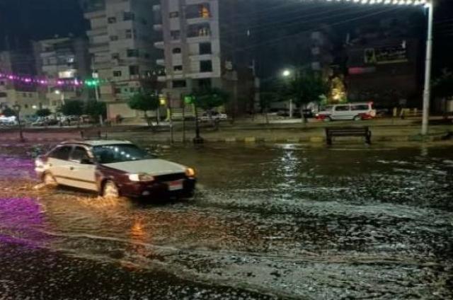 أمطار المنصورة