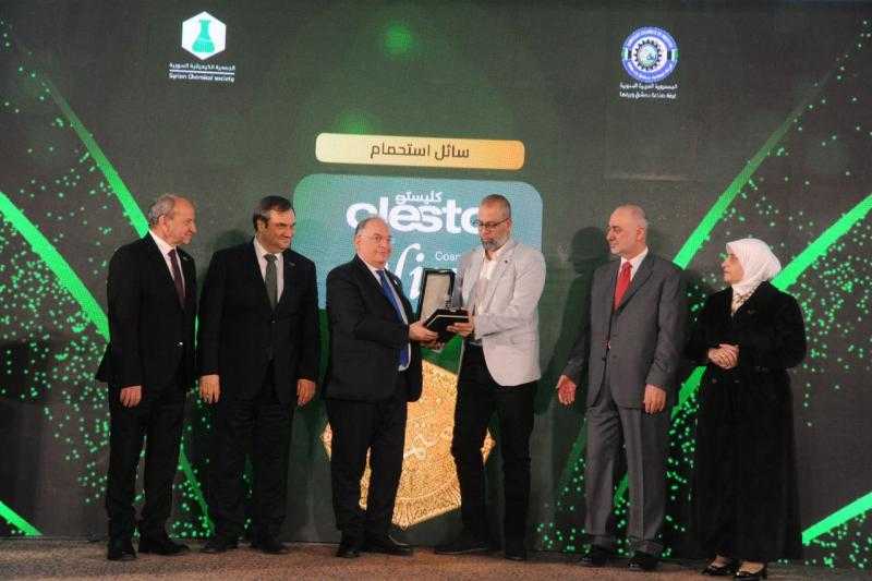 منتجات مجموعة مدار تحصد أبرز جوائز أفضل منتج كيميائي سوري 2025