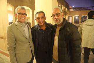 الدكتور أحمد صالح رئيس المركز القومي للسينما يشارك فى حفل تأبين المخرج داوود عبد السيد