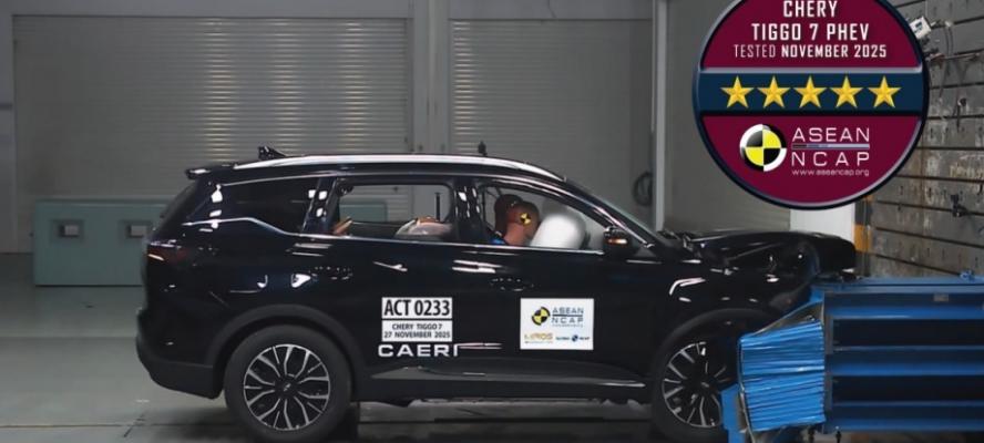 ”شيري TIGGO7” تحصد تصنيفات 5 نجوم فى برامج NCAP الأربعة الكبار عالميًا