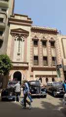 احتفالًا بمرور 102 عامًا على إنشاء نادى السيارات..  أكثر من 60 سيارة كلاسيكية تزين شوارع العاصمة فى كرنفال استثنائى