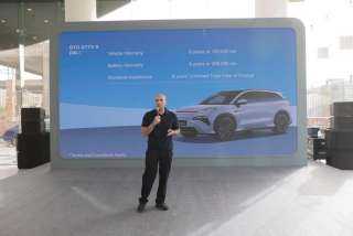 تعزيزًا لحضورها فى مصر BYD تطلق سيارتها ”ATTO 8” العائلية بتقنيات DM-i وأنظمة أمان متطورة