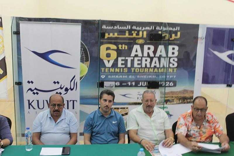 انطلاق منافسات ”العربية الـ 6 لرواد التنس” برعاية ”الكويتية”