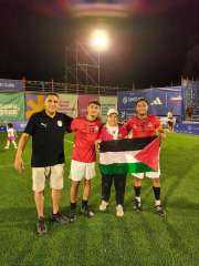 علم فلسطين يزين احتفالات الجالية المصرية بعد الفوز بكأس الجاليات الأجنبية فى... علم فلسطين يزين احتفالات الجالية المصرية بعد الفوز بكأس الجاليات الأجنبية فى إيطاليا