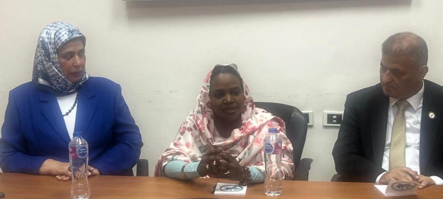 منظمة تضامن الشعوب الأفريقية الآسيوية واتحاد الإعلاميين  يؤكدان دعمهما للسودان وتأهيل كوادره